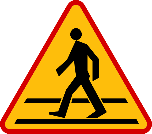 Pedestrian Crossing Logo