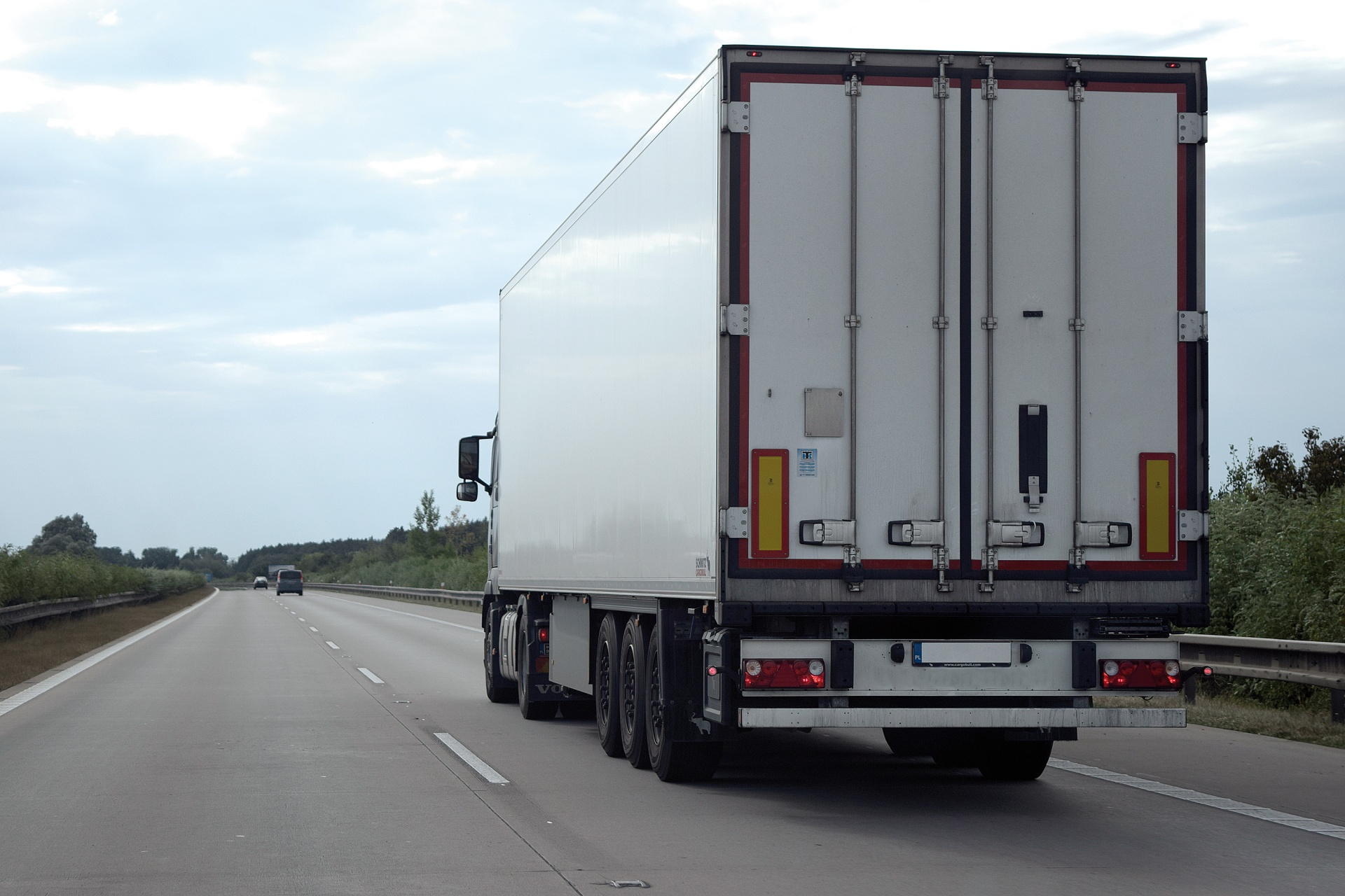 Commercial Truck on a Highway