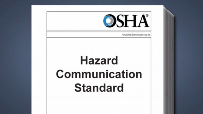 OSHA Hazard Communication Standard