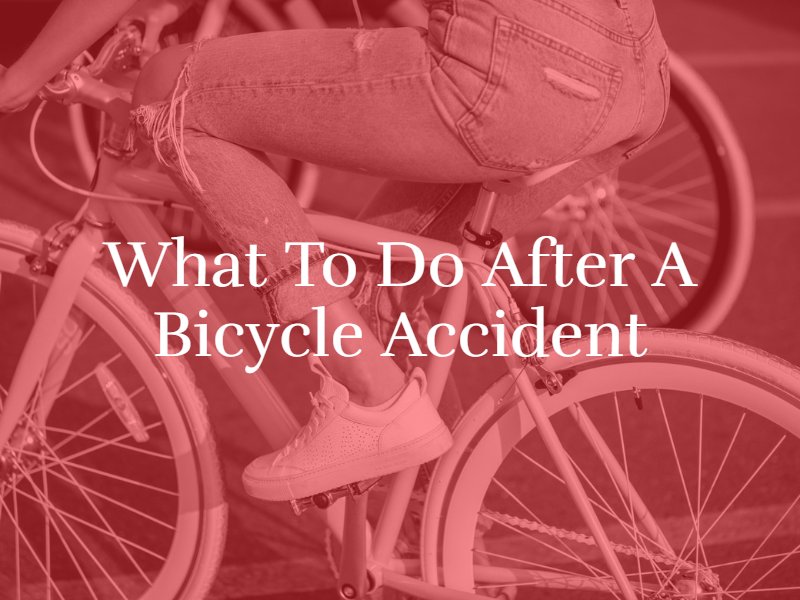 What To Do After a Bicycle Accident