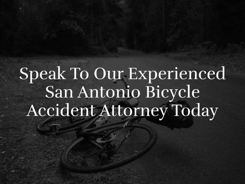 San Antonio Bicycle Accident Attorney