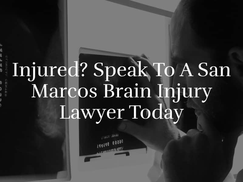 San Marcos Brain Injury Lawyer
